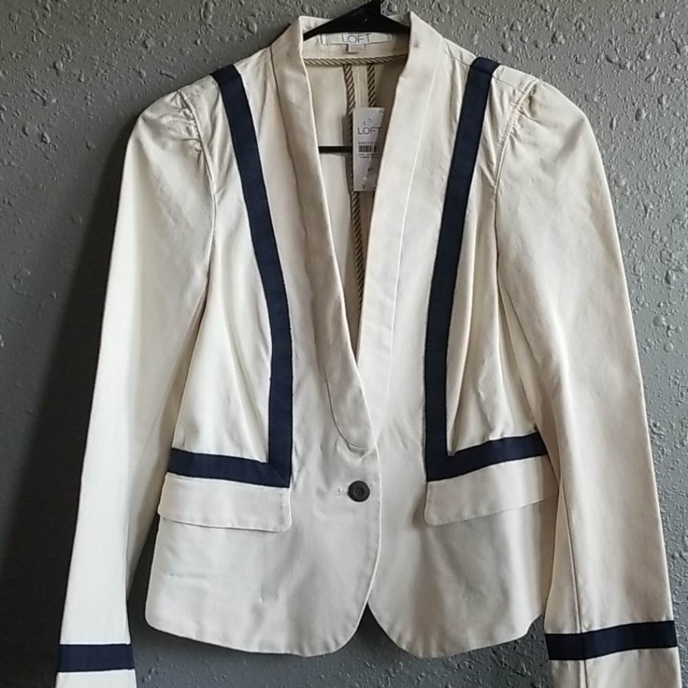 LOFT Cream Blazer